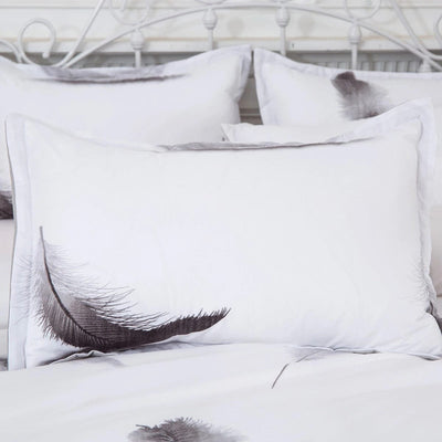 Wit Eenpersoonsdekbedovertrek