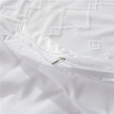 Wit Dekbedovertrek 200x200