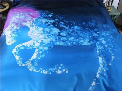 Sneeuwpaard Dekbedovertrek