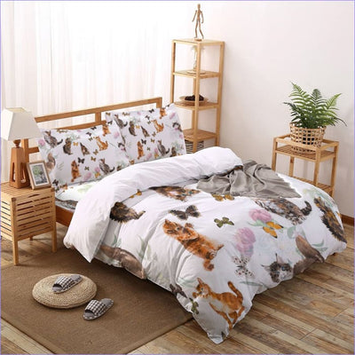 Dekbedovertrek Little Cats