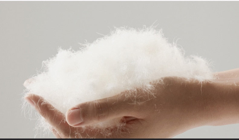 Wit Dekbed Van Polykatoen Van Hoge Kwaliteit