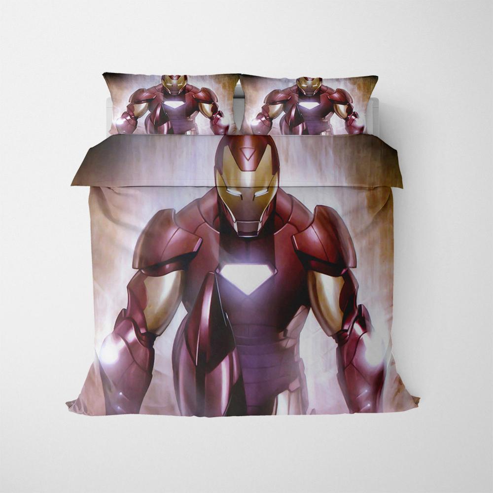 Dekbedovertrek Avengers Iron Man Wit