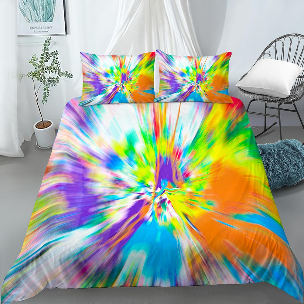 Veelkleurig Dekbedovertrek