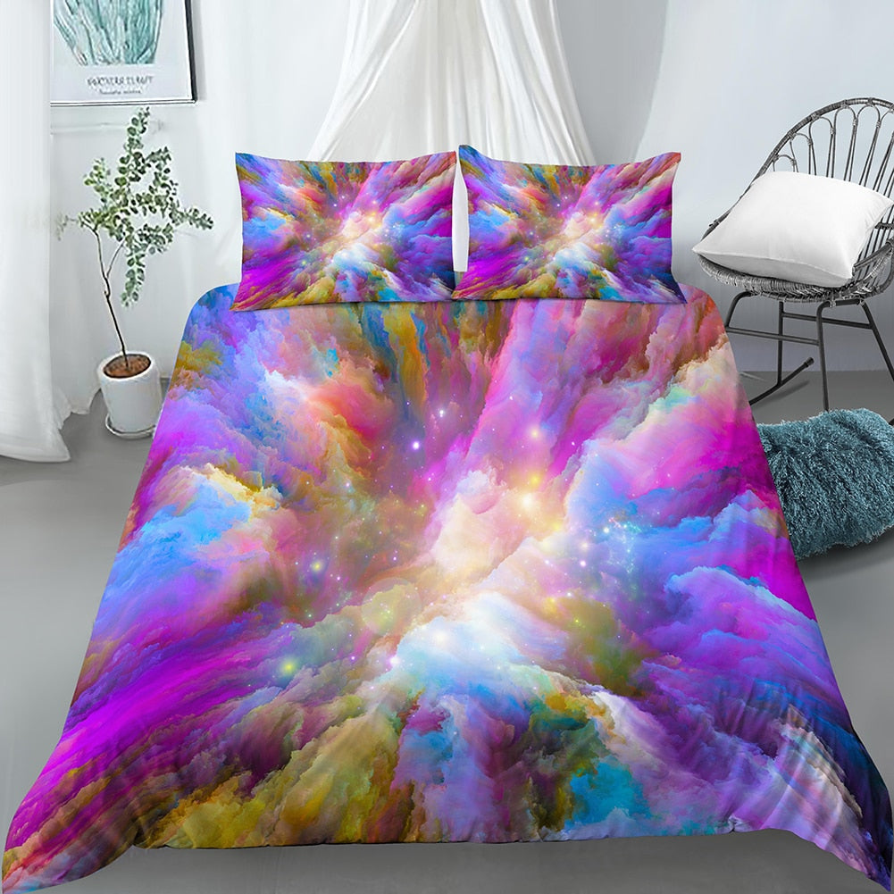 Smokey Psychedelische Dekbedovertrek
