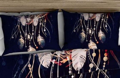 Vintage Indiaanse Dekbedovertrek