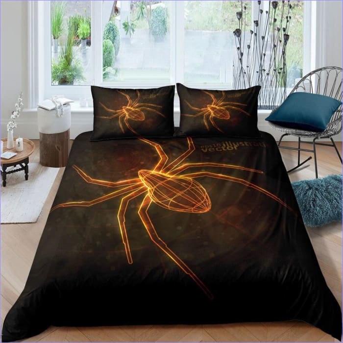 Gouden Spin Dekbedovertrek