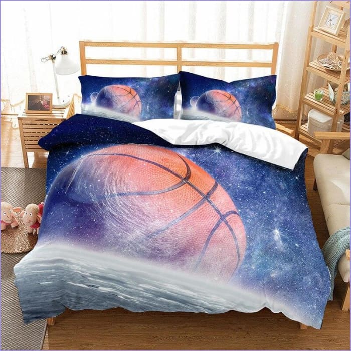 Space Odyssey Basketbal Dekbedovertrek