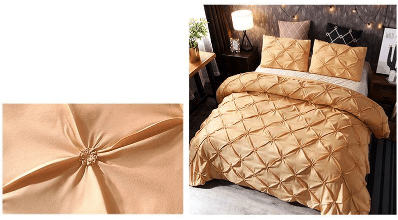 Goudbeige Dekbedovertrek