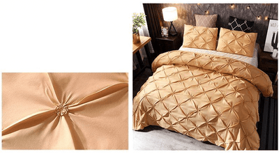 Goudbeige Dekbedovertrek