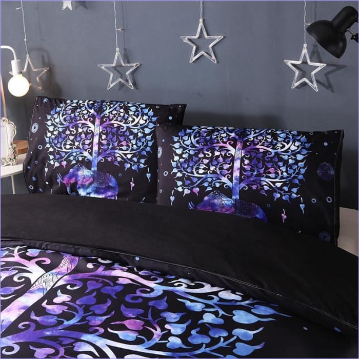 Bohemian Olifant Dekbedovertrek Veelkleurig