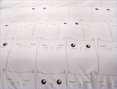 Kawaii Katten Dekbedovertrek