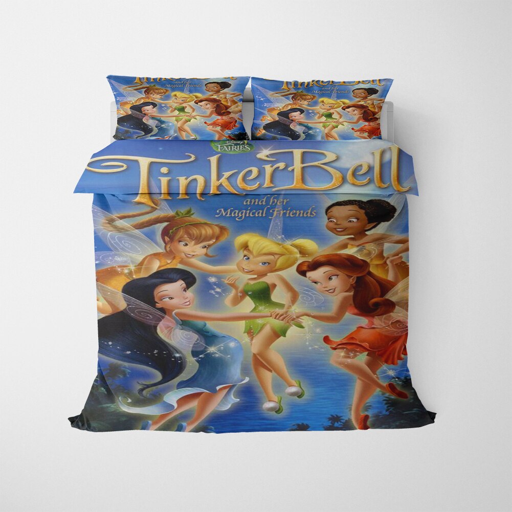 Tinker Bell En Blauw Friendship Dekbedovertrek