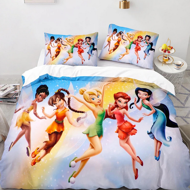 Tinker Bell Wolken Dekbedovertrek