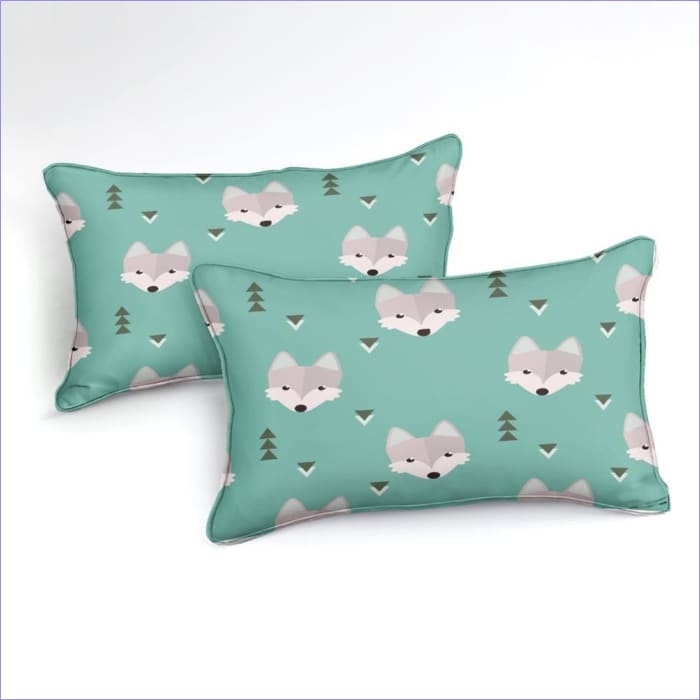 Wolfskop Kinderdekbedovertrek