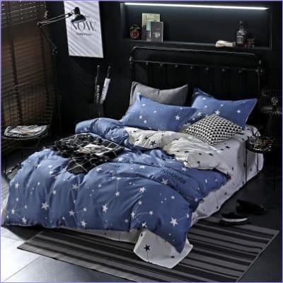 Kosmonauten Kinderdekbedovertrek Sterrenhemel