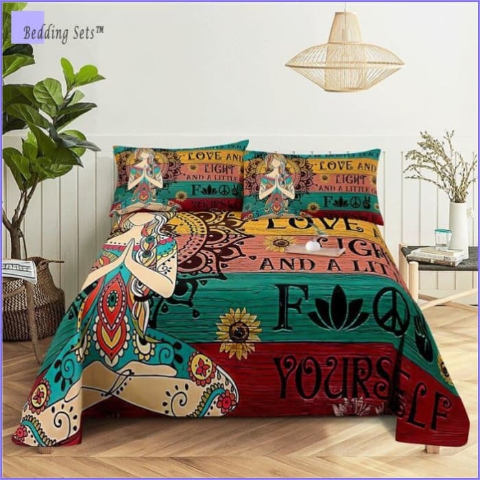 Hippie Love Yourself Dekbedovertrek