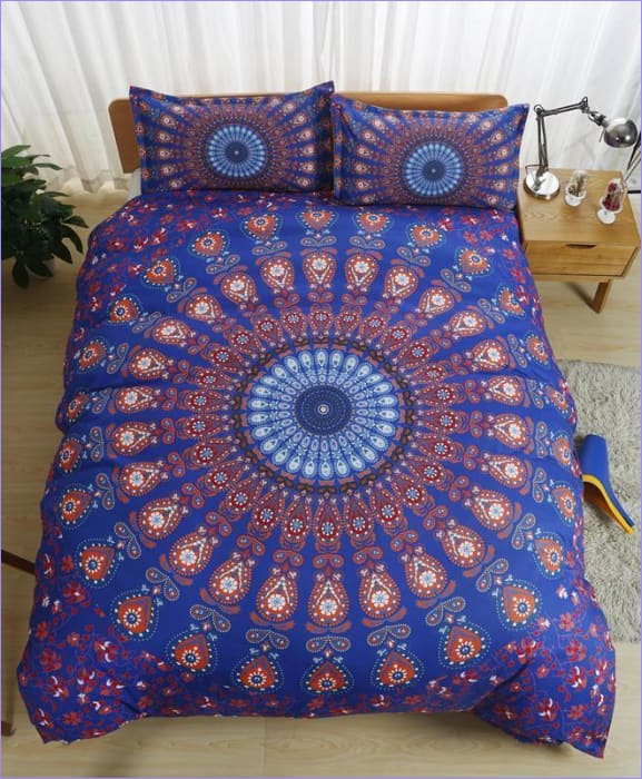 Kleurrijk Mandala Dekbedovertrek