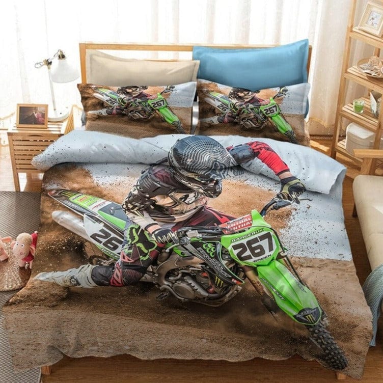 Kawasaki Motorfiets Dekbedovertrek