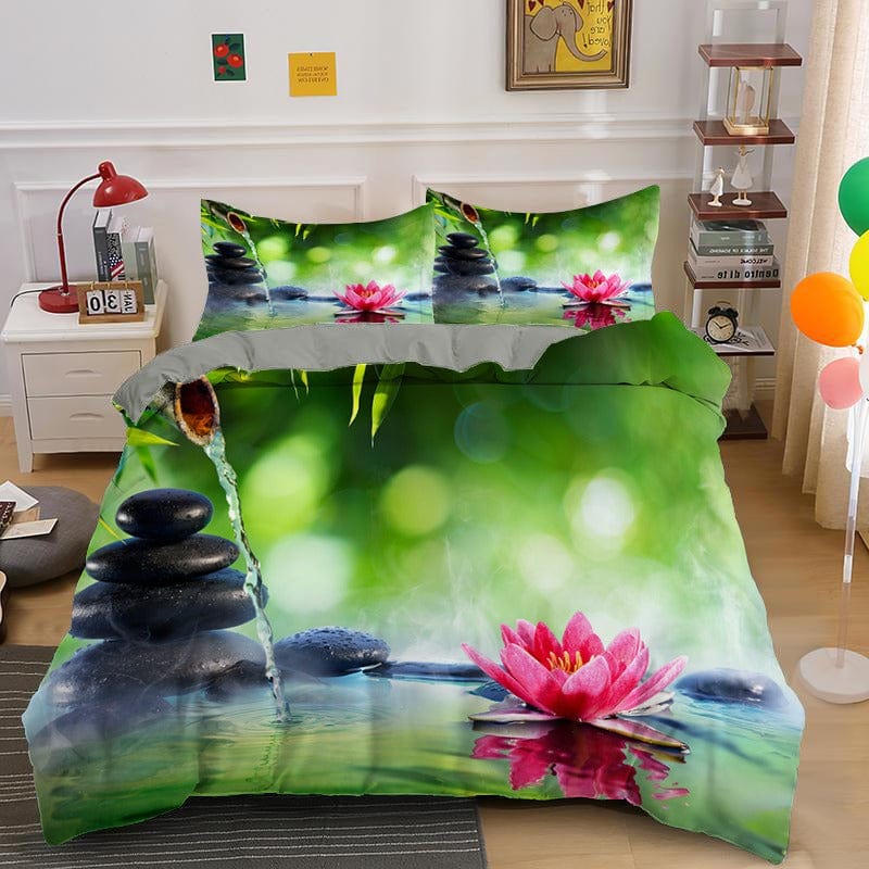 Natuur Zen Dekbedovertrek