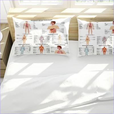 Originele Menselijke Anatomie Dekbedovertrek