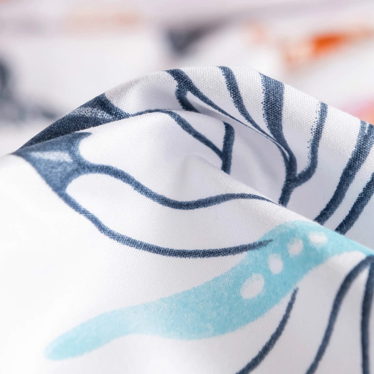 Dekbedovertrek Met Veelkleurige Vlinders