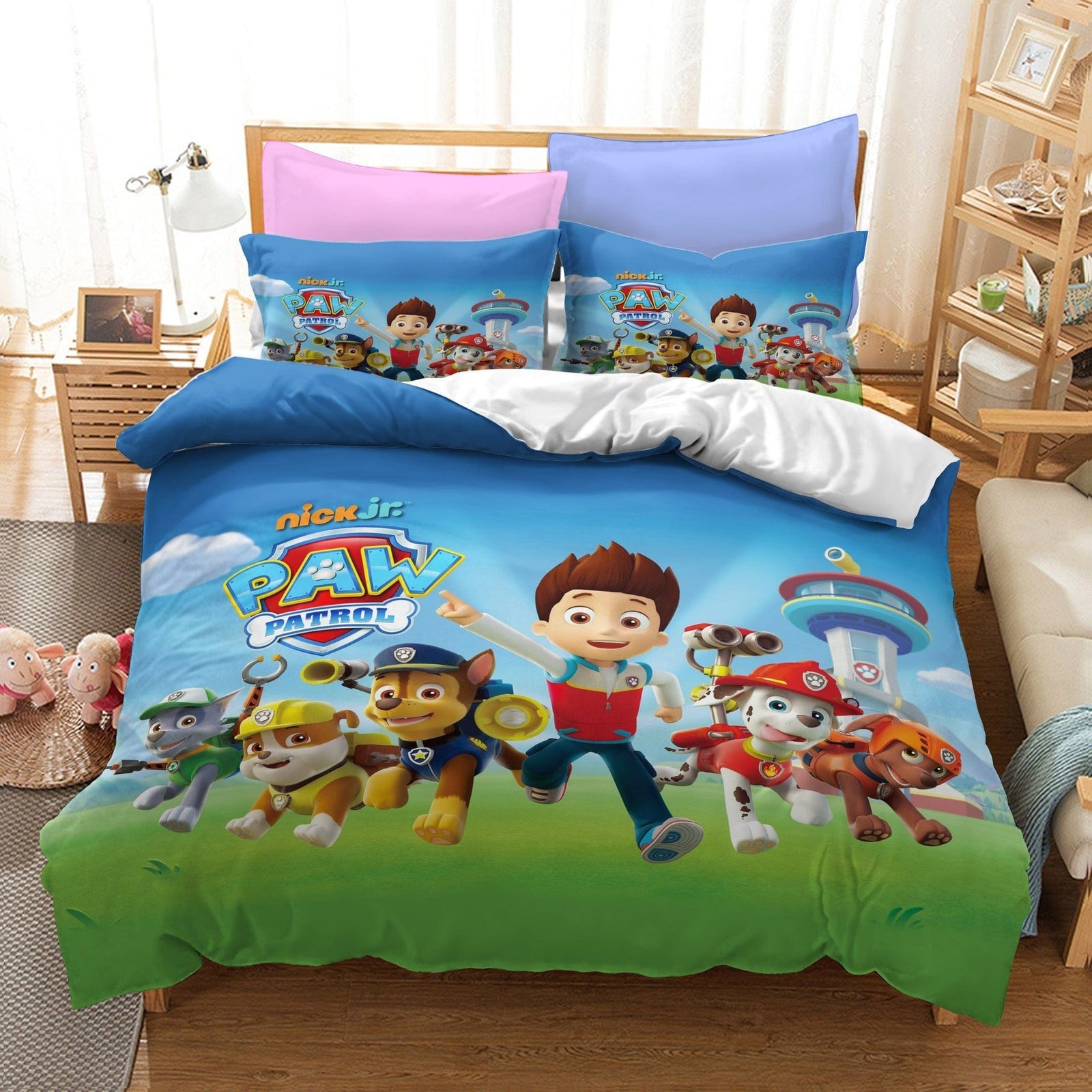 Paw Patrol Dubbel Dekbedovertrek
