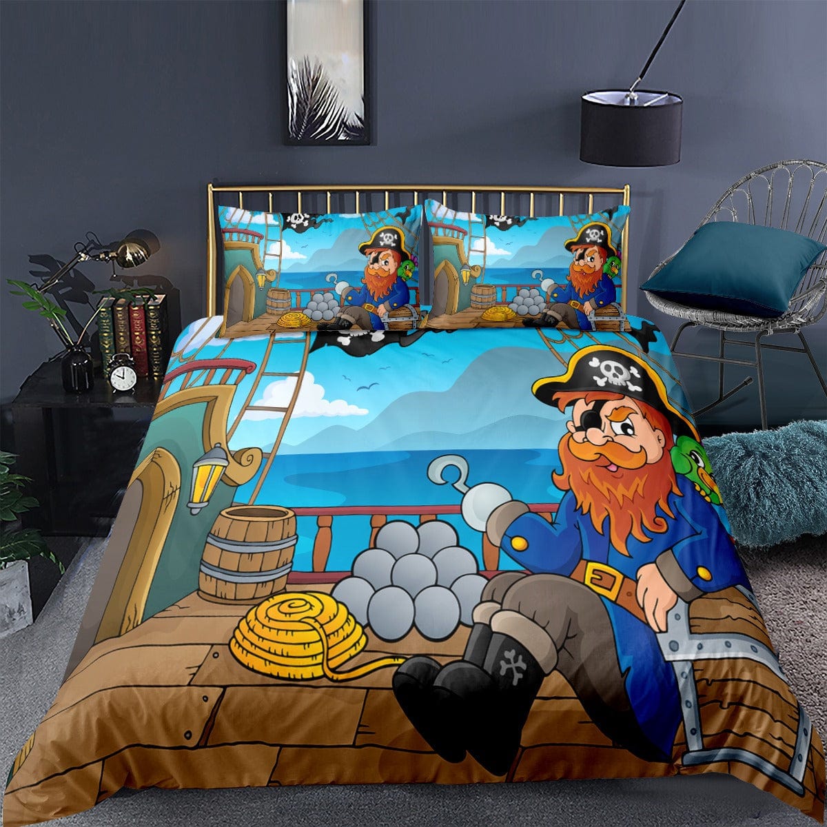 Piraten Dekbedovertrek