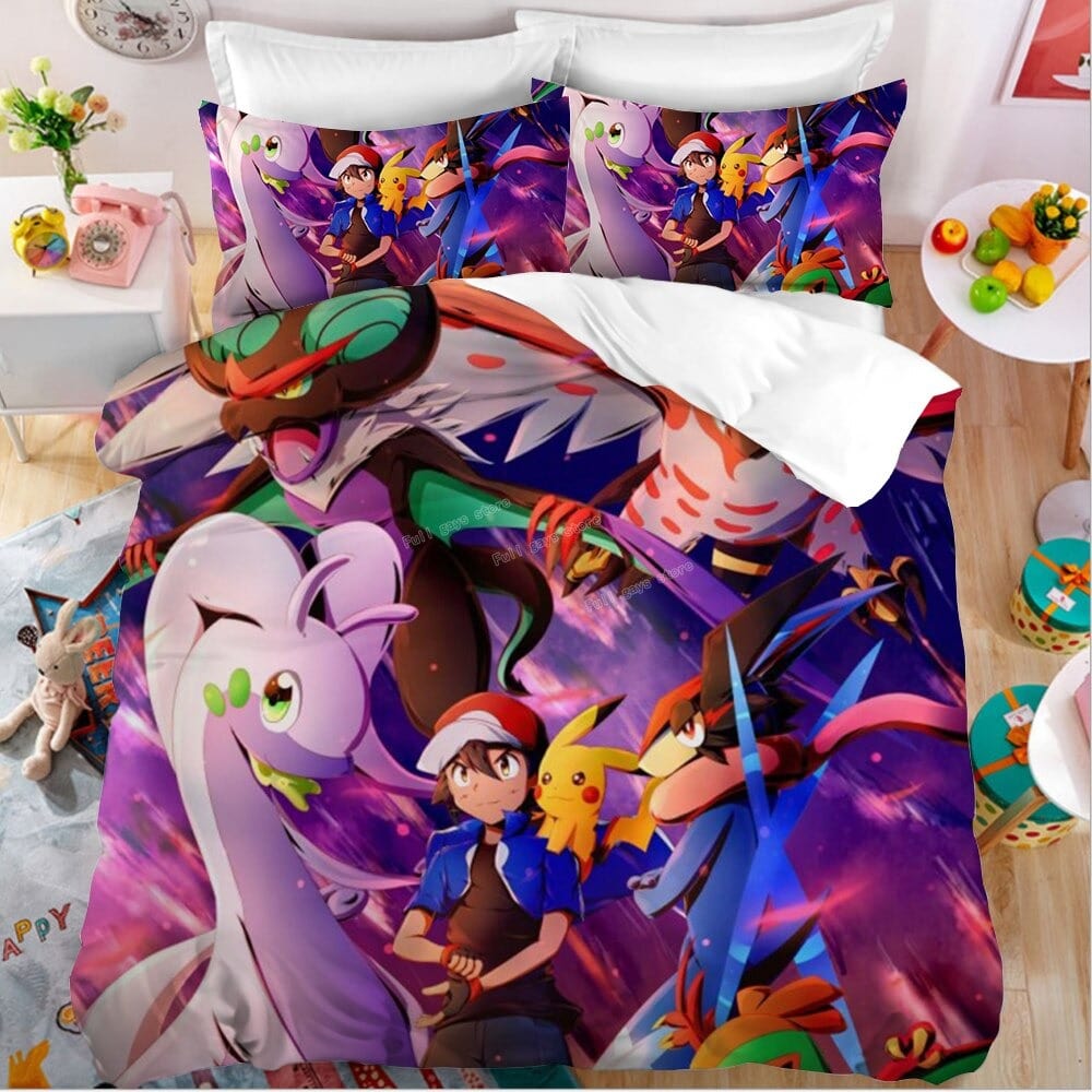 Pokemon Eenpersoons Dekbedovertrek