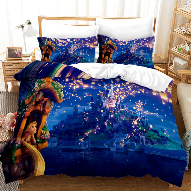 Rapunzel Kasteel Dekbedovertrek