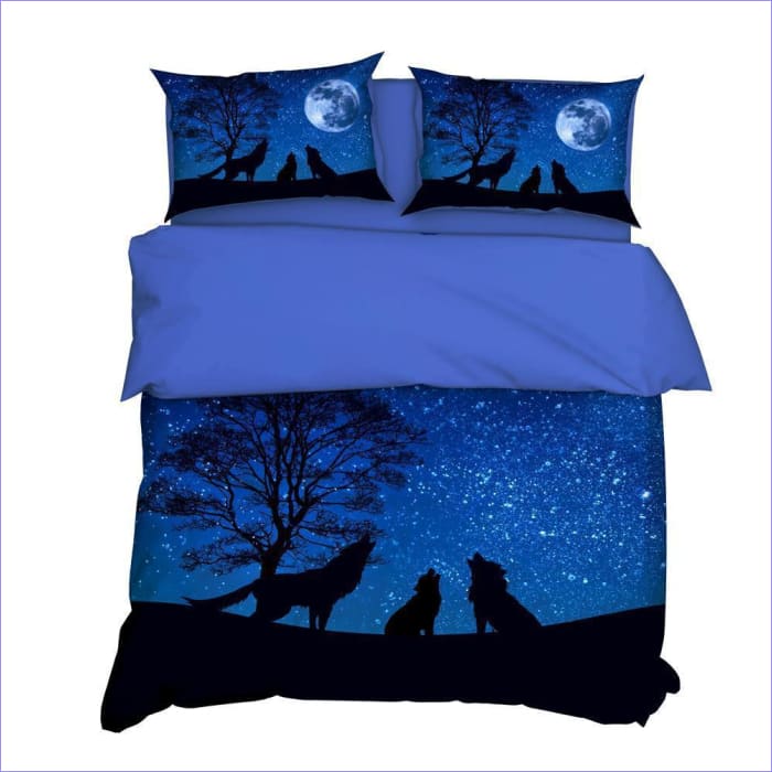 Volle Maan Wolven Dekbedovertrekken