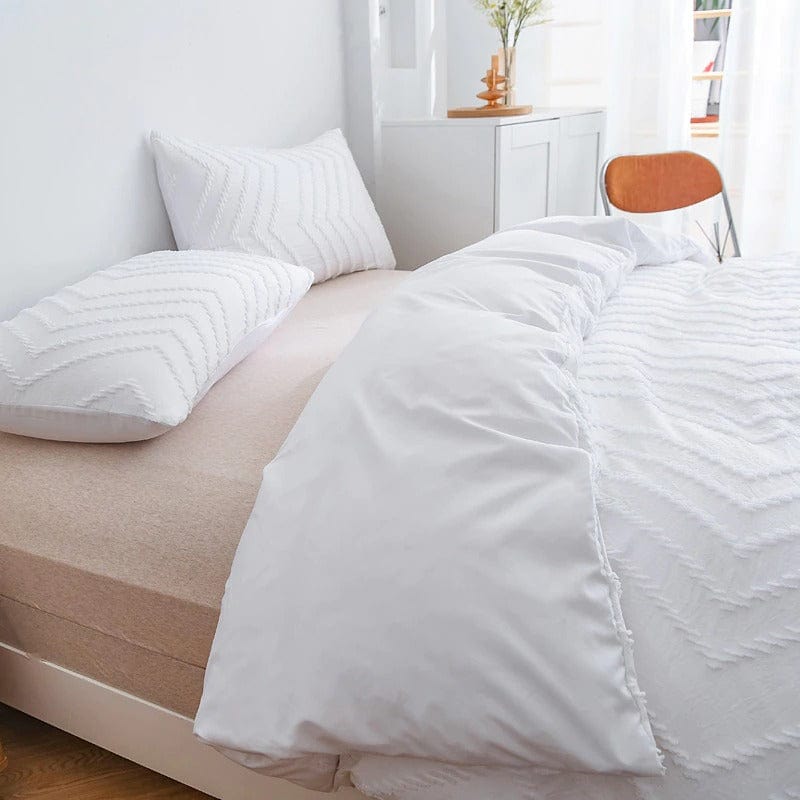 Witte Dekbedovertrekset