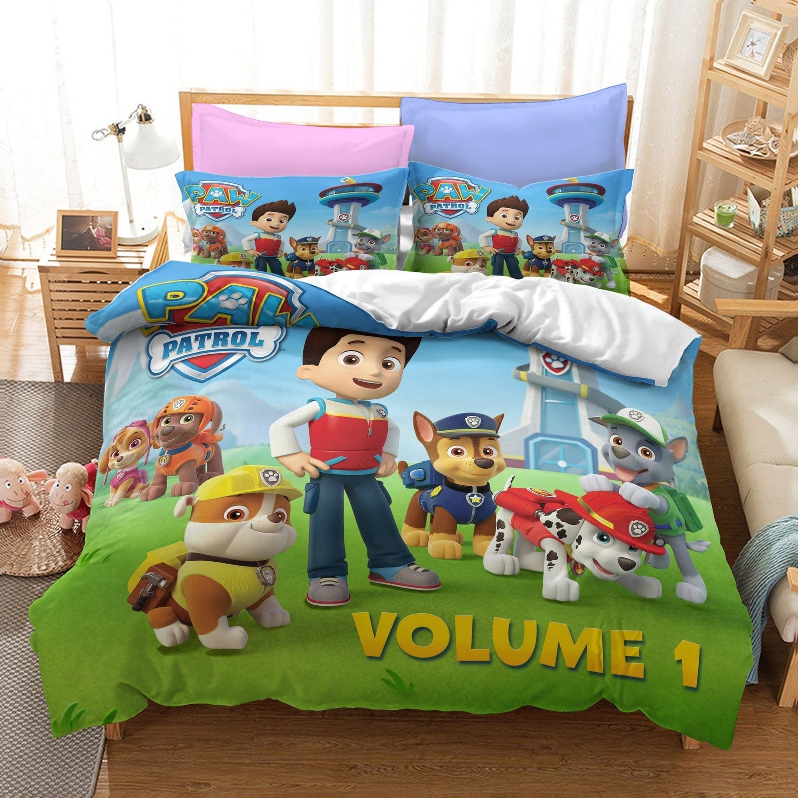 Paw Patrol Katoenen Dekbedovertrekset