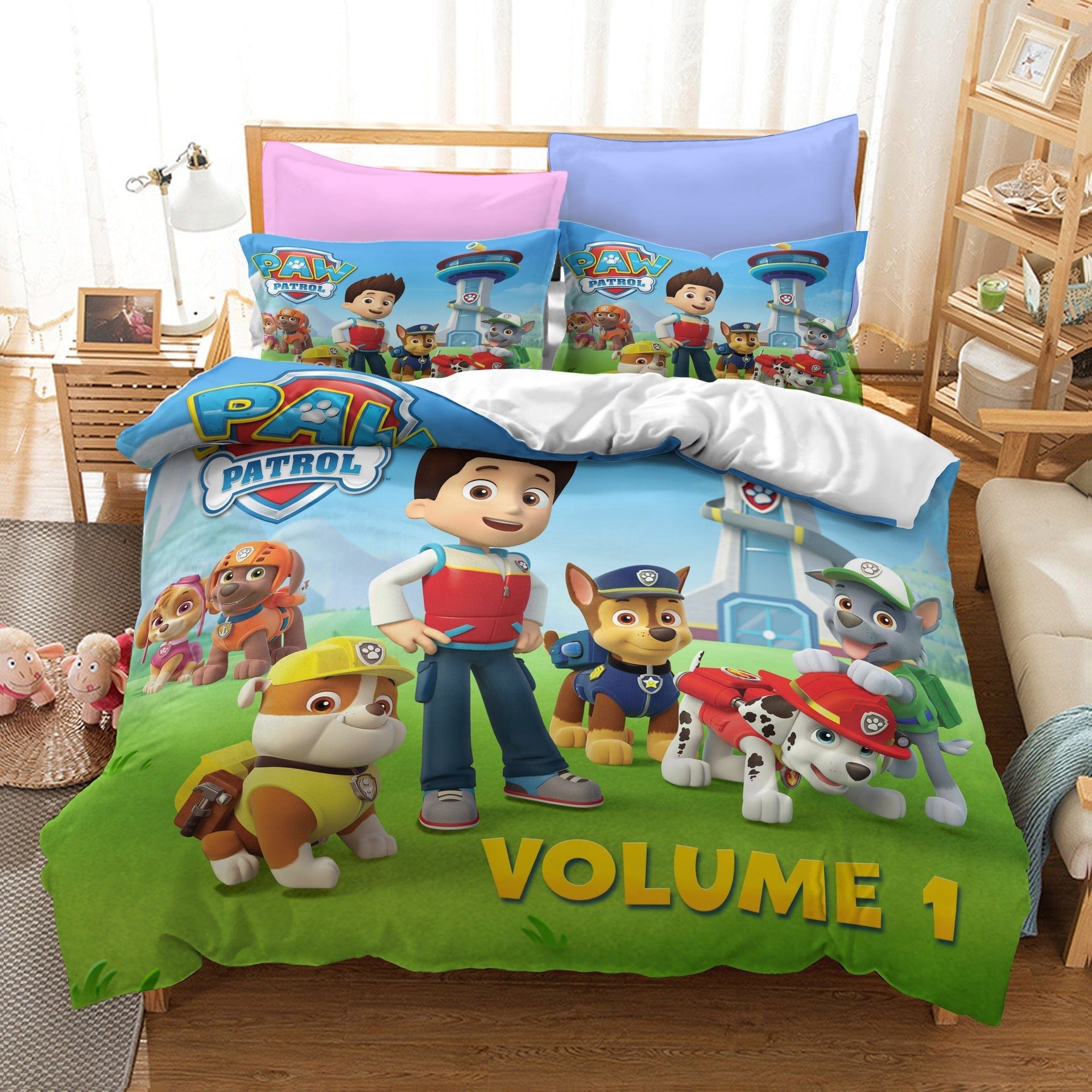 Paw Patrol Katoenen Dekbedovertrekset
