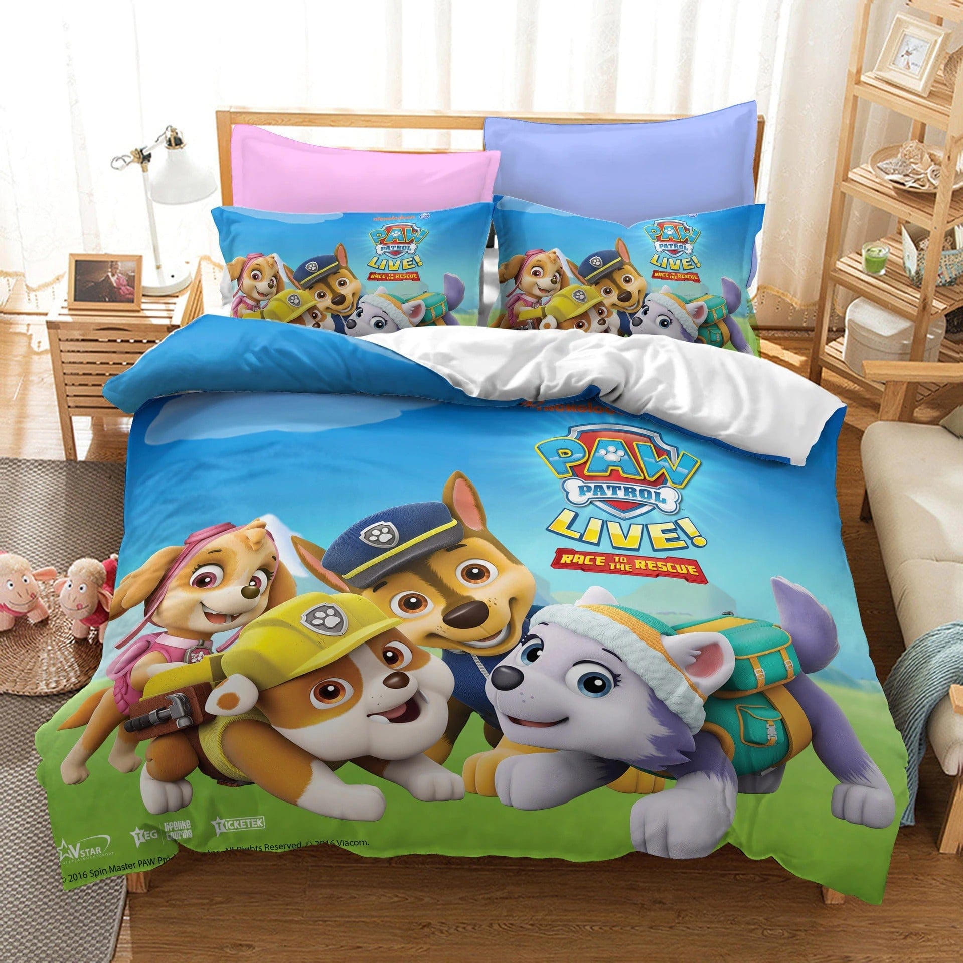 Paw Patrol Dekbedovertrekset